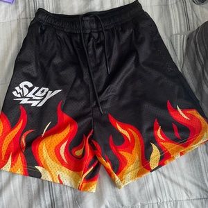 Soleboy Fire Mesh Shorts